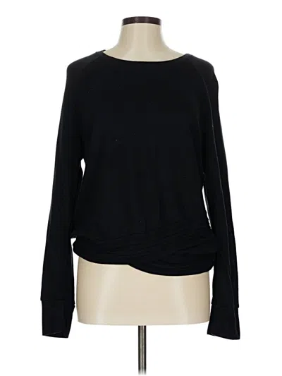 Pre-owned Active Life Pullover Sweater In Black