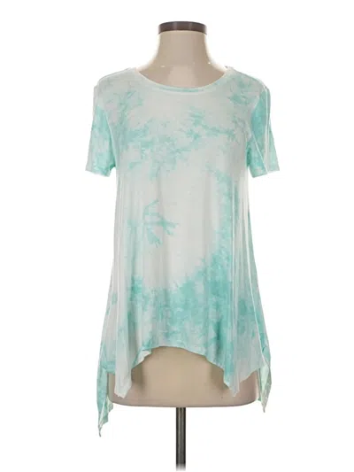 Pre-owned Active Life Short Sleeve T-shirt In Blue