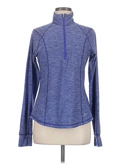 Pre-owned Active Long Sleeve T-shirt In Blue