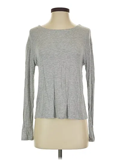 Pre-owned Active Long Sleeve T-shirt In Gray