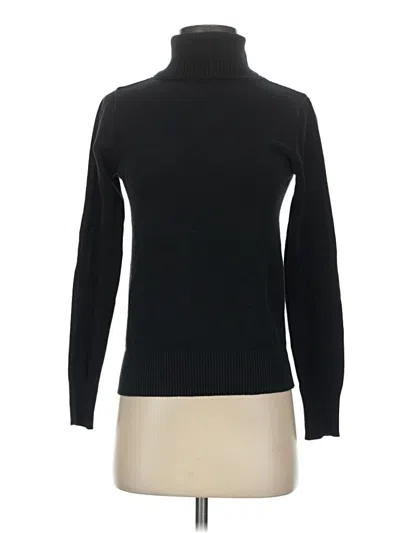 Pre-owned Active Long Sleeve Turtleneck In Black