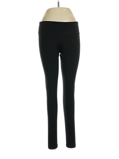 Pre-owned Active Pants In Black