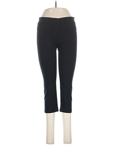 Pre-owned Active Pants In Black