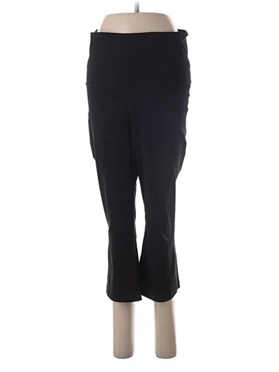 Pre-owned Active Pants In Black