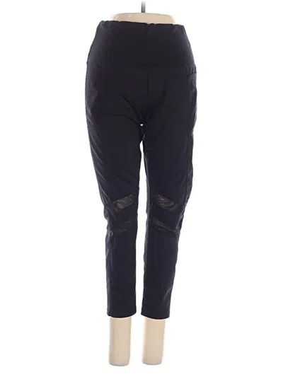 Pre-owned Active Pants In Black