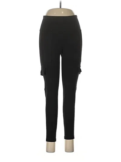 Pre-owned Active Pants In Black