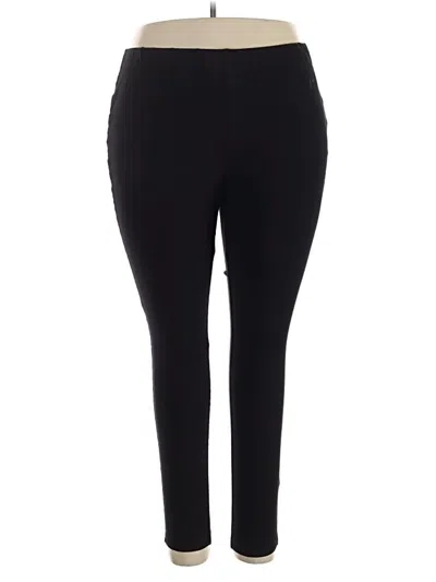 Pre-owned Active Pants In Black