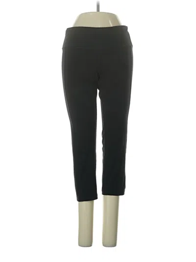 Pre-owned Active Pants In Black
