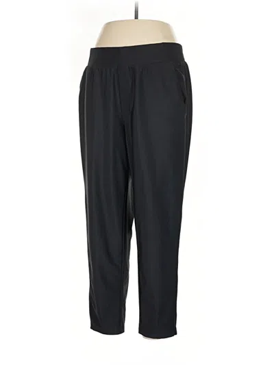 Pre-owned Active Pants In Black