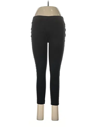 Pre-owned Active Pants In Black