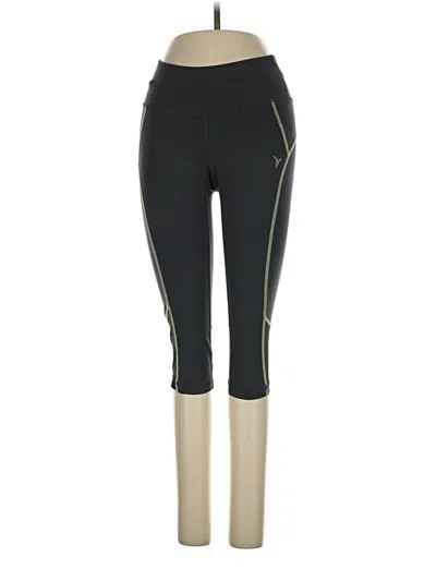 Pre-owned Active Pants In Black