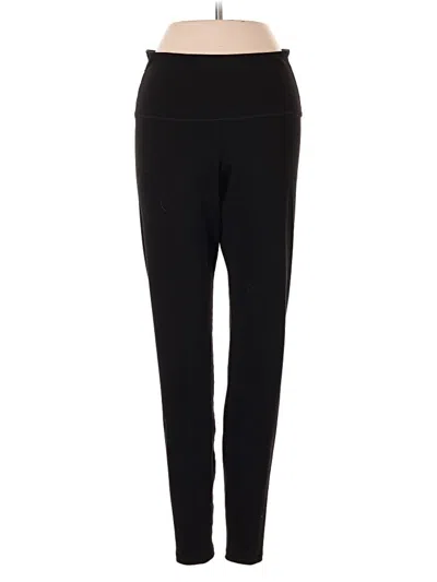 Pre-owned Active Pants In Black