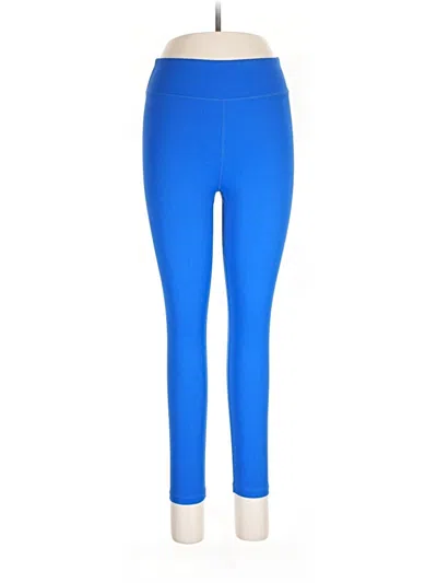 Pre-owned Active Pants In Blue