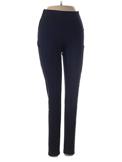 Pre-owned Active Pants In Blue