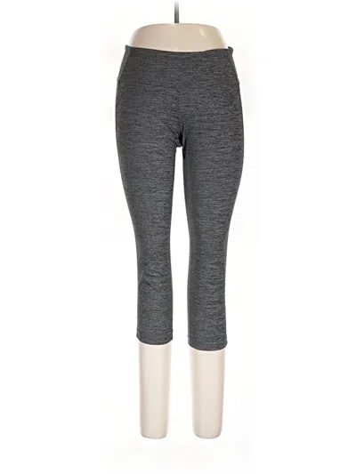 Pre-owned Active Pants In Gray