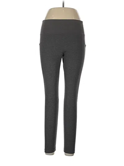 Pre-owned Active Pants In Gray