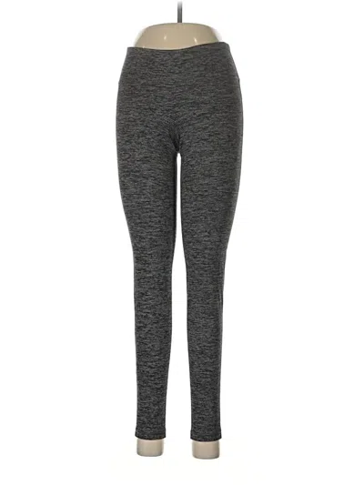 Pre-owned Active Pants In Gray
