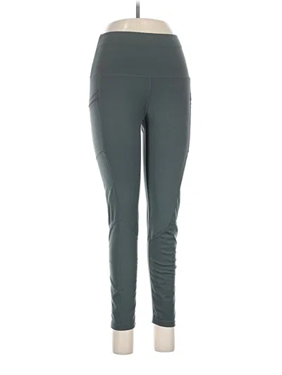 Pre-owned Active Pants In Gray