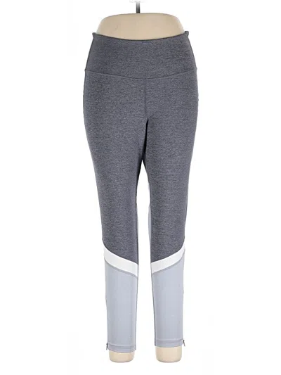Pre-owned Active Pants In Gray