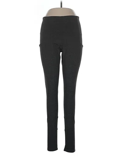 Pre-owned Active Pants In Gray
