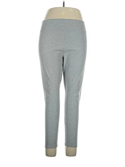 Pre-owned Active Pants In Gray