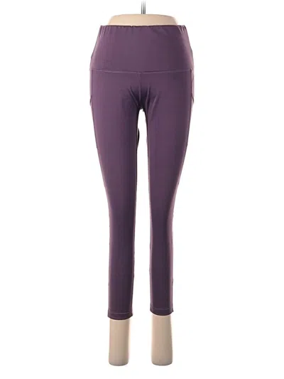 Pre-owned Active Pants In Purple