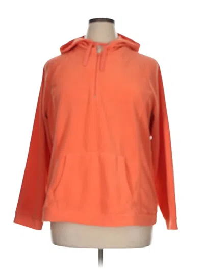Pre-owned Active Pullover Hoodie In Orange