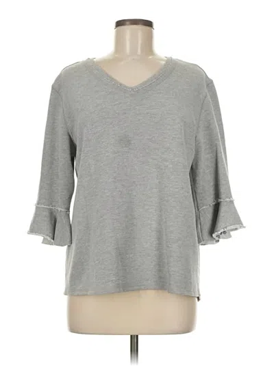 Pre-owned Active Pullover Sweater In Gray