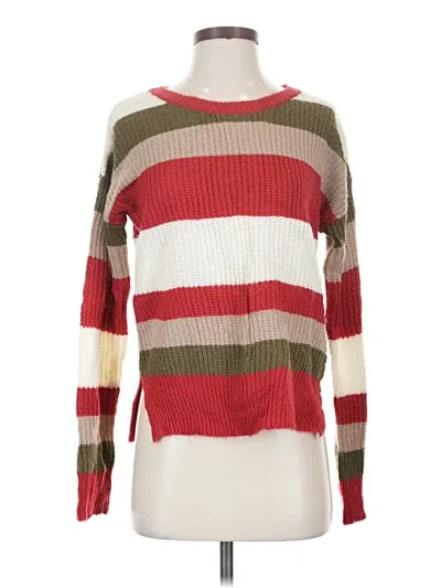 Pre-owned Active Pullover Sweater In Red