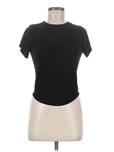Pre-owned Active Short Sleeve T-shirt In Black