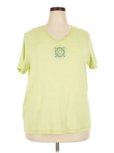 Pre-owned Active Short Sleeve T-shirt In Green