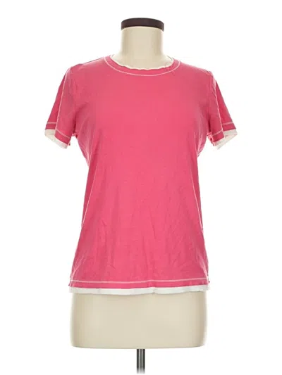 Pre-owned Active Short Sleeve T-shirt In Pink