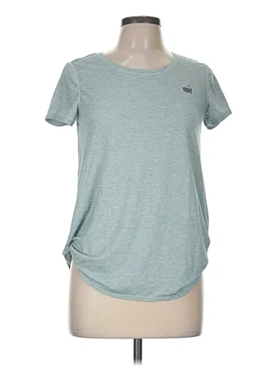 Pre-owned Active Short Sleeve T-shirt In Teal