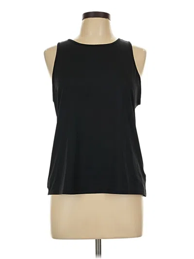Pre-owned Active Sleeveless T-shirt In Black
