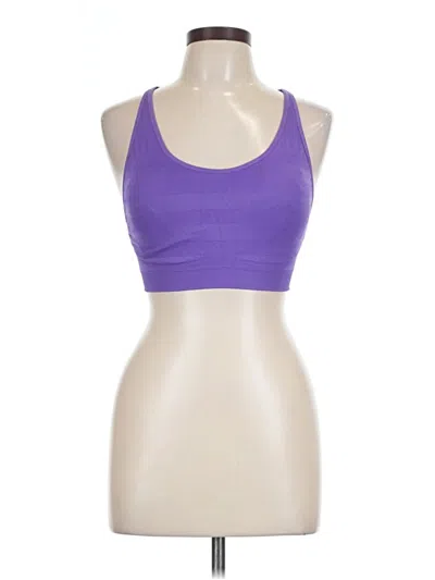 Pre-owned Active Sports Bra In Purple