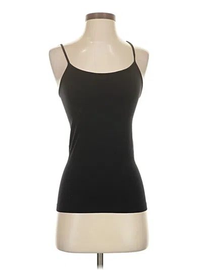 Pre-owned Active Tank Top Black Halter Neckline Tops