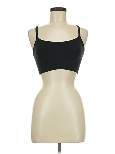 Pre-owned Active Tank Top Black Strapless Neckline Tops