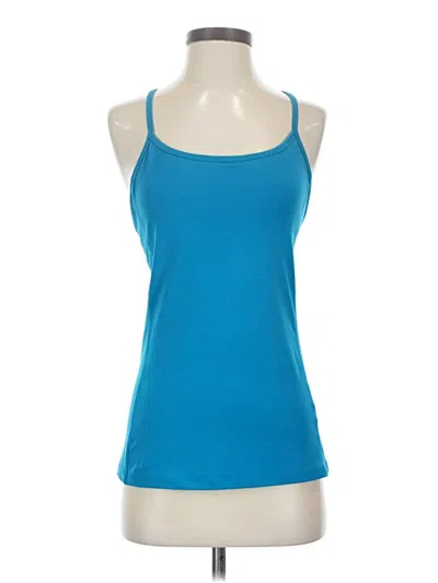 Pre-owned Active Tank Top In Blue