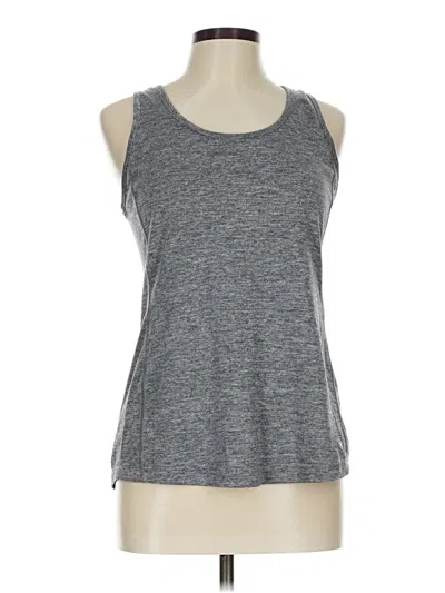Pre-owned Active Tank Top In Gray
