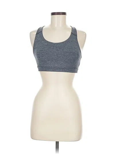 Pre-owned Active Tank Top Gray Halter Neckline Tops