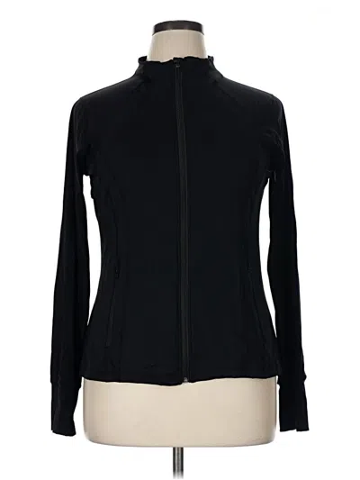 Pre-owned Active Track Jacket In Black