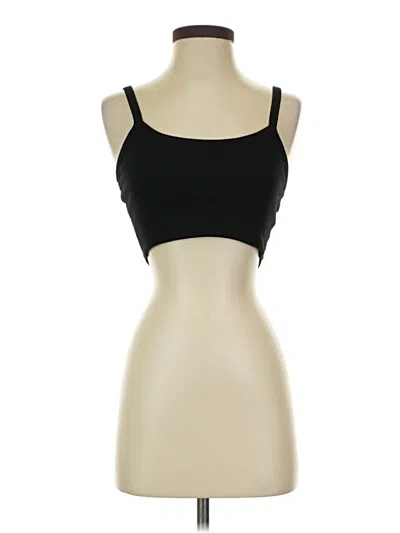 Pre-owned Active Tube Top Black Strapless Neckline Tops