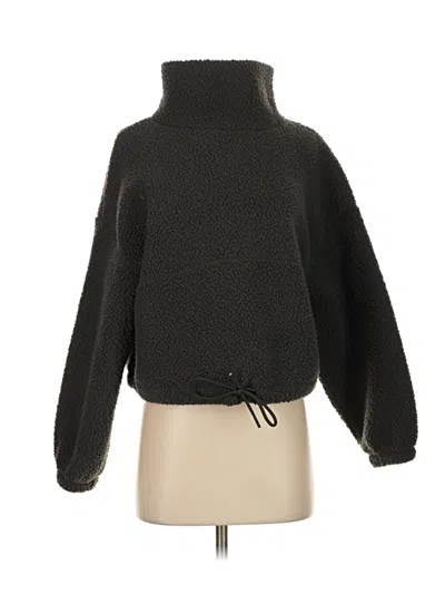 Pre-owned Active Turtleneck Sweater In Black