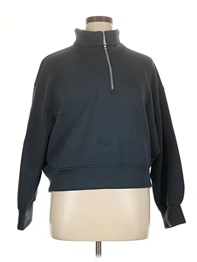 Pre-owned Active Turtleneck Sweater In Black