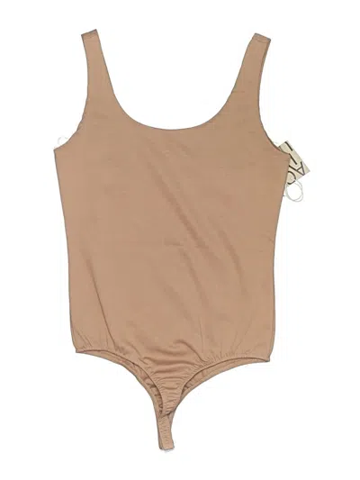 Pre-owned Active Usa Bodysuit In Tan