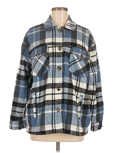 Pre-owned Active Usa Cardigan Sweater In Blue