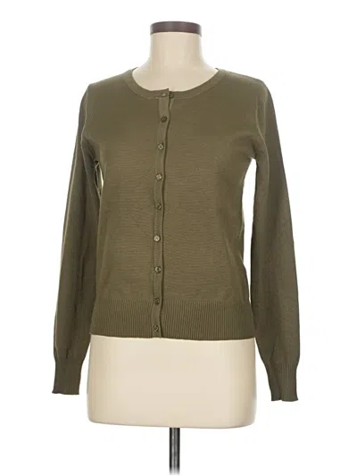 Pre-owned Active Usa Cardigan Sweater In Green