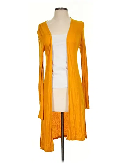 Pre-owned Active Usa Cardigan Sweater In Yellow