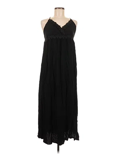Pre-owned Active Usa Casual Dress In Black