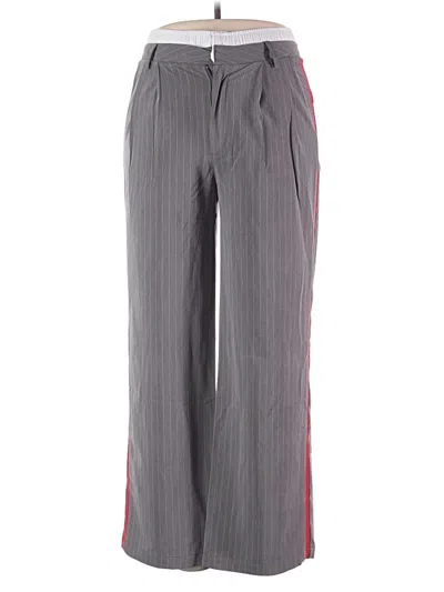Pre-owned Active Usa Casual Pants In Gray